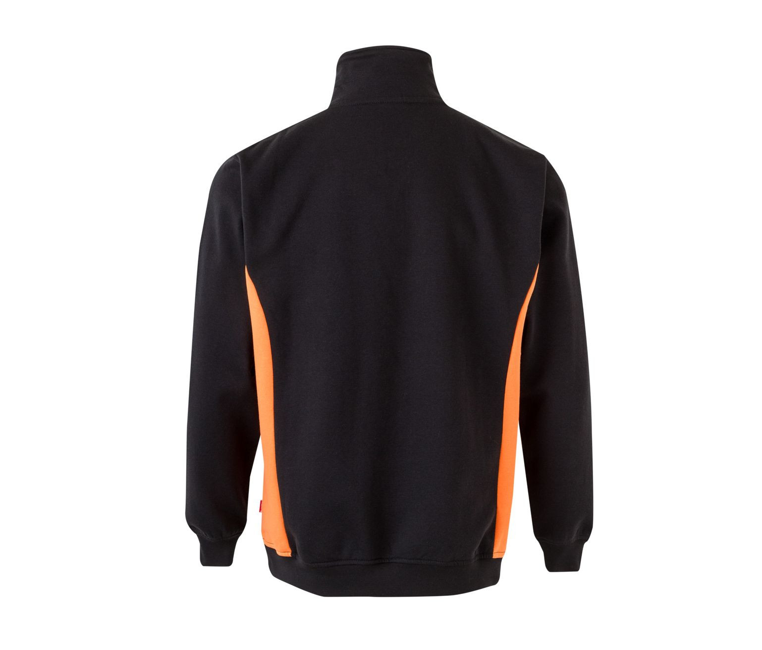 SWEAT BICOLORE COL ZIPPÉ